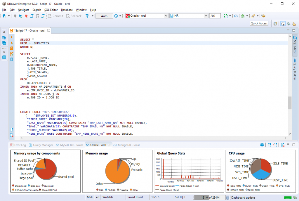 dbeaver mysql connection