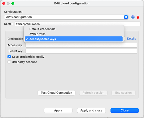 DBeaver Cloud Databases