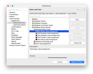 DBeaver Tutorial | How to Change Data Grid Colorization