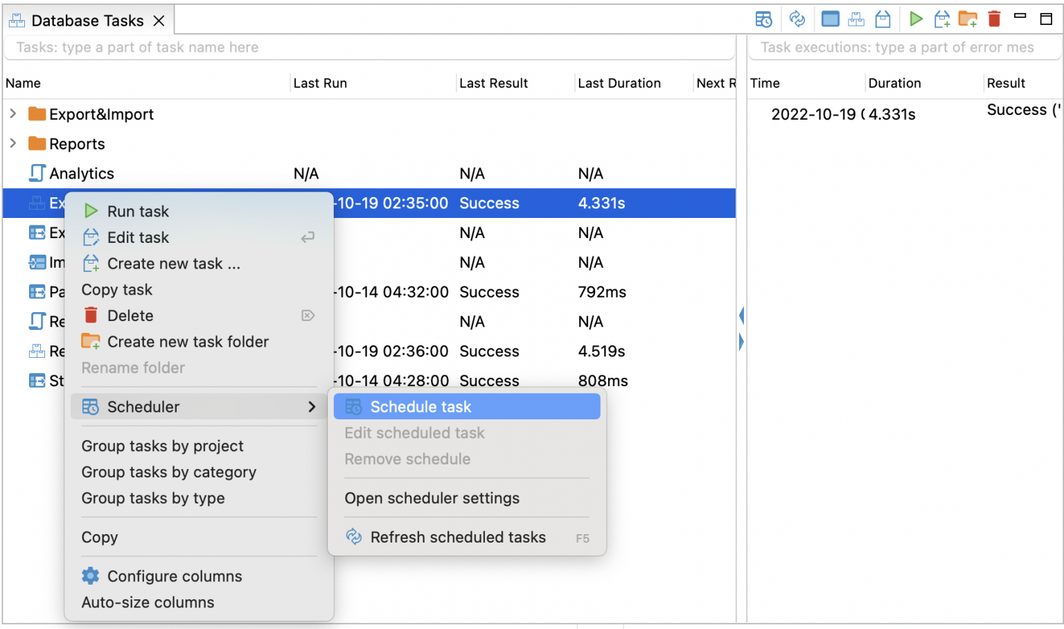 Db task. Db task
