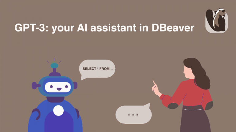 DBeaver Blog | GPT-3: your AI assistant in DBeaver