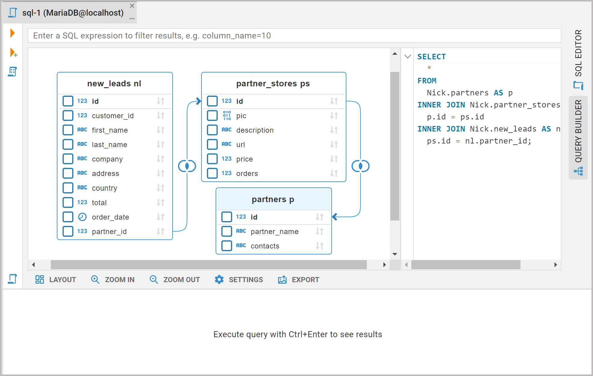 How to use Visual Query Builder to create complex queries in ...