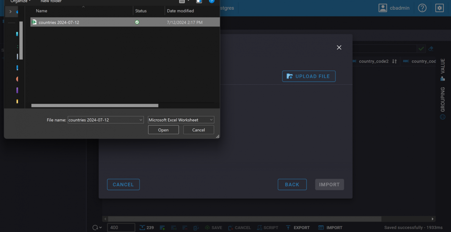 DBeaver Tutorial | How to Import Data in CloudBeaver