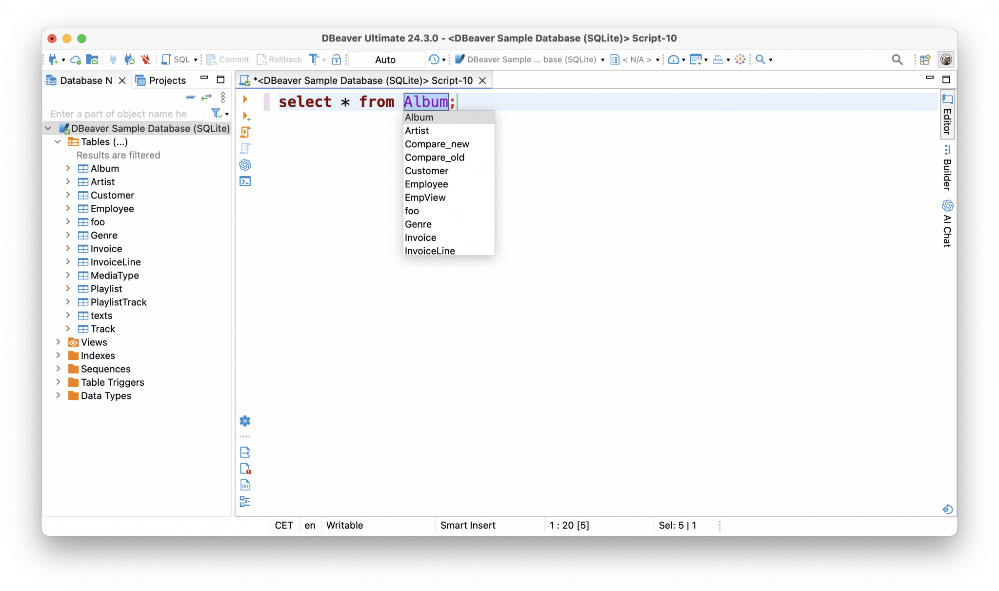 SQL Best Practices in DBeaver: Write queries faster with SQL Templates