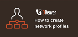 How to create network profiles