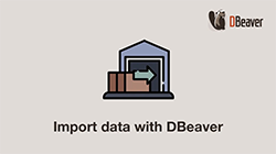 Import Data with DBeaver