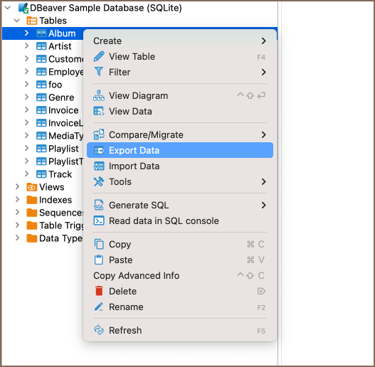 best sql database for mac with import wizard