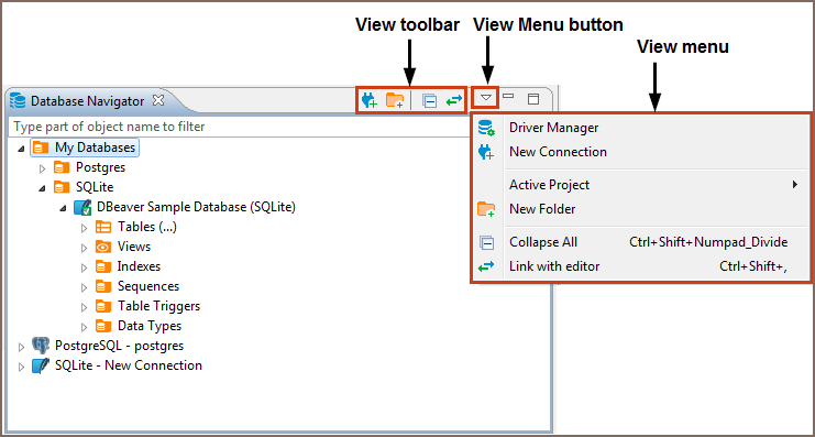 dbeaver create new table