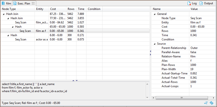 dbeaver postgres create table