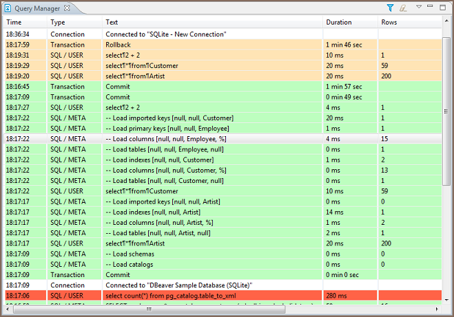 Querying the Day One Database